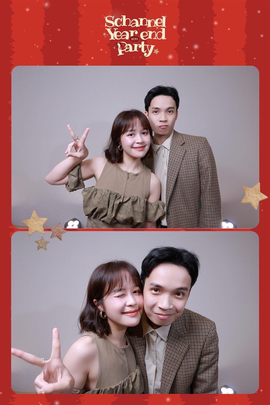 Ảnh in tại tiệc cuối năm Schannel